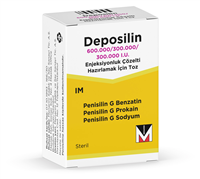 Deposilin 600.000/300.000/300.000 I.U. Enjeksiyonluk Çözelti Hazırlamak İçin Toz