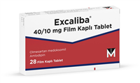Excaliba 40 mg/10 mg Film Kaplı Tablet
